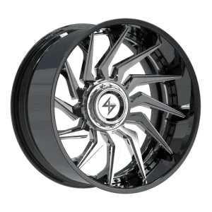 Sentali – BFX-4 – Black – 22″x12″ -44mm – Summer Wheels – SBFX43221261442